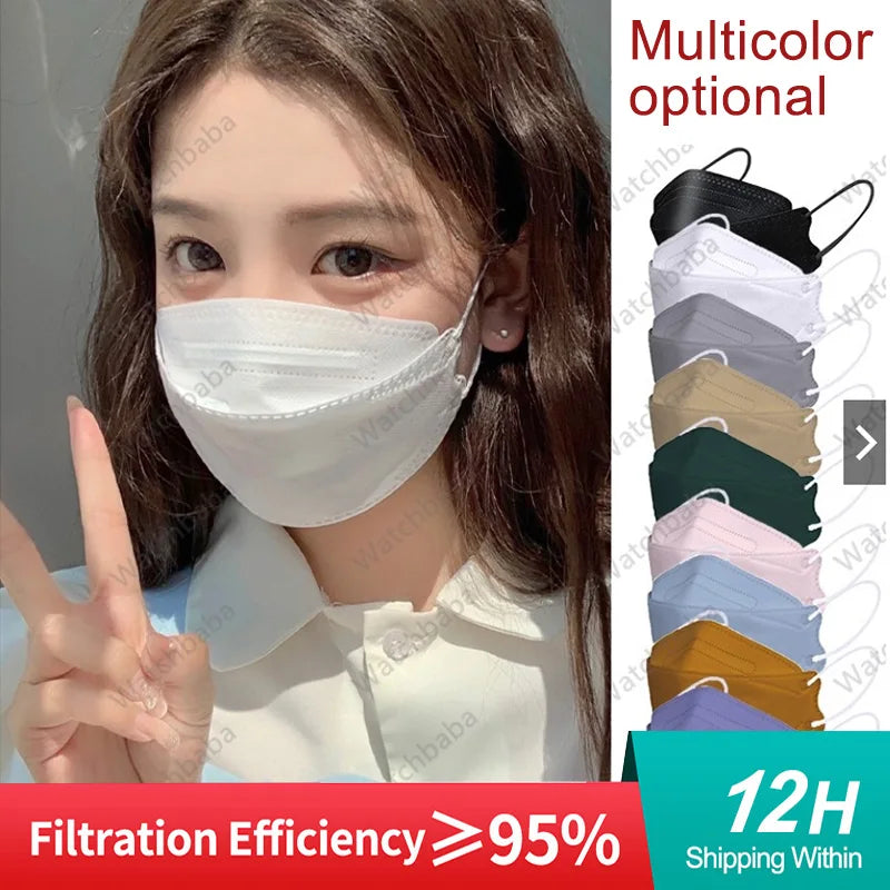masks ffp2 face masks KN95 colors security protection masks n k 95 ffp 2 originais 4ply mask pff2 n95 mascarilla fpp2 homologada