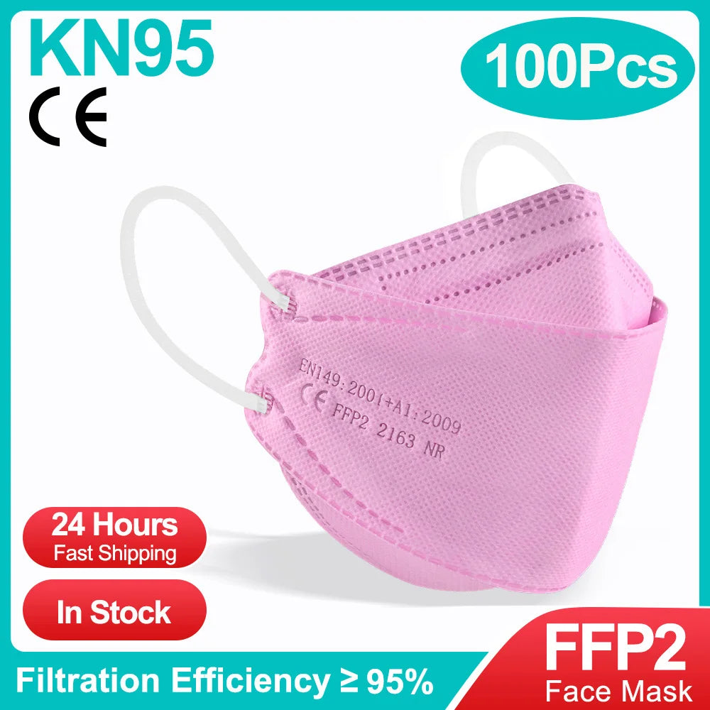masks ffp2 face masks KN95 colors security protection masks n k 95 ffp 2 originais 4ply mask pff2 n95 mascarilla fpp2 homologada