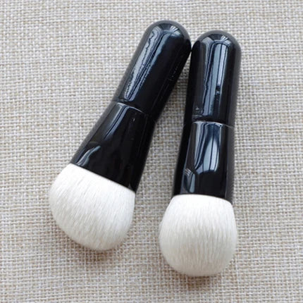 Cute Baby Professional Handmade Makeup Brushes Soft Synthetic Saikoho Goat Hair Blush Contour Foundation Brush Make up Brush