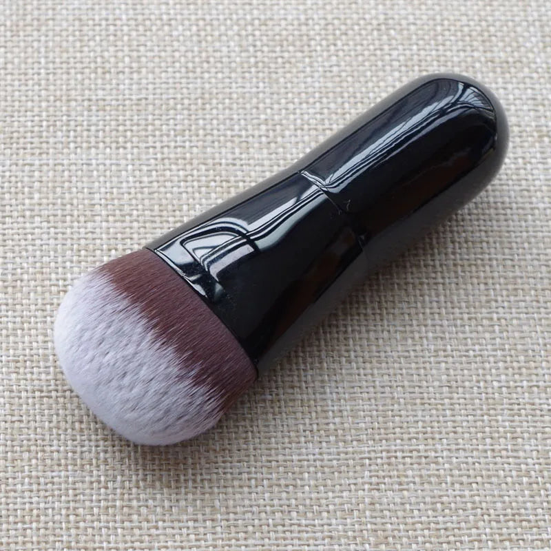 Cute Baby Professional Handmade Makeup Brushes Soft Synthetic Saikoho Goat Hair Blush Contour Foundation Brush Make up Brush