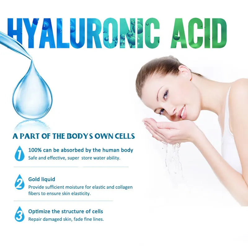 ARTISCARE Hyaluronic Acid Face Serum 4pcs/Lot for Moisturizing and Hydrating Facial HA Essence Face Care Products