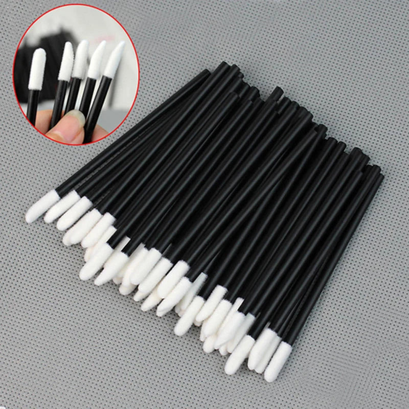 YSDO Lip Brush Eyelash 5/50/100Pcs Lipsticks Mascara Applicator Lipstick Wands Eyelashes brush Set Cosmetic Makeup Tools