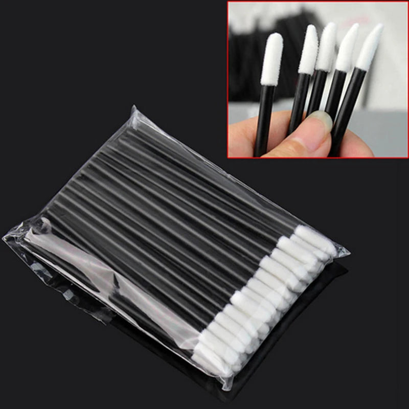 YSDO Lip Brush Eyelash 5/50/100Pcs Lipsticks Mascara Applicator Lipstick Wands Eyelashes brush Set Cosmetic Makeup Tools