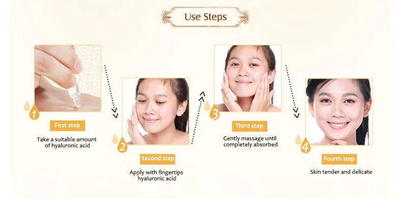 ARTISCARE Hyaluronic Acid Face Serum 4pcs/Lot for Moisturizing and Hydrating Facial HA Essence Face Care Products