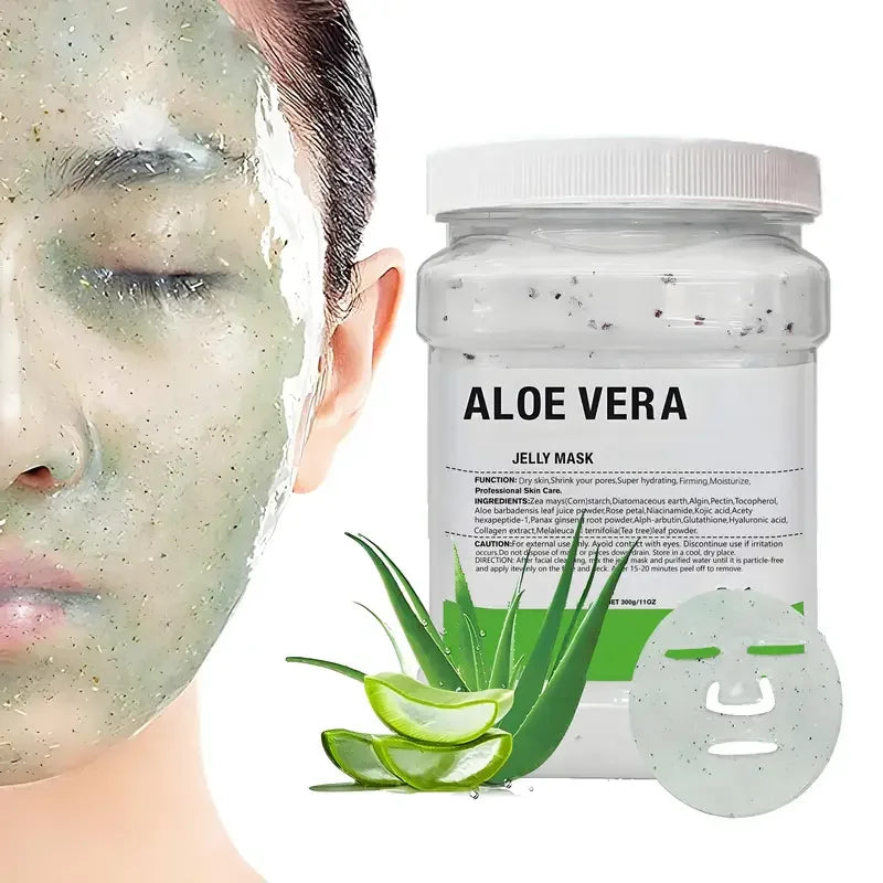 650g Hyaluronic Facial Moisturizing Mask Powder Nourishing Jelly Mask ，Hydrating and Firming Facial Treatment for All Skin Types