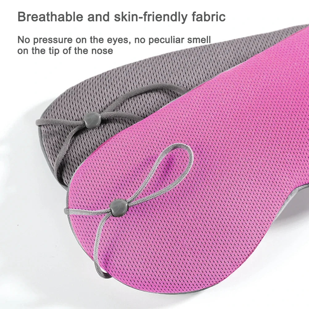 Sleep eye mask light eye mask relieves eye fatigue, soft sleep aid, travel eye mask, breathable double-sided eye mask