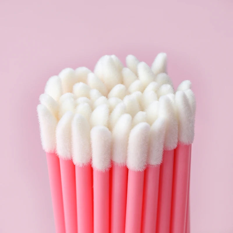 YSDO Lip Brush Eyelash 5/50/100Pcs Lipsticks Mascara Applicator Lipstick Wands Eyelashes brush Set Cosmetic Makeup Tools