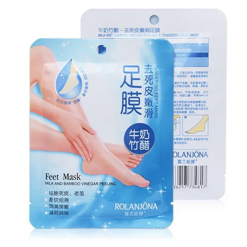 1 Pair Exfoliating Foot Masks Peeling Mask Remove Feet Dead Skin Calluses Foot Care
