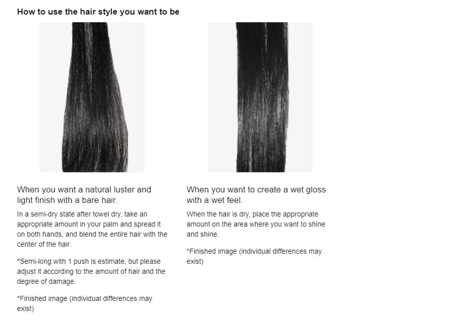 Fino Nourishing Hair Serum 70ml Lightweight Smoothing Serum for Dry/Frizzy Hair Instant Shine & Repair Hair Mask