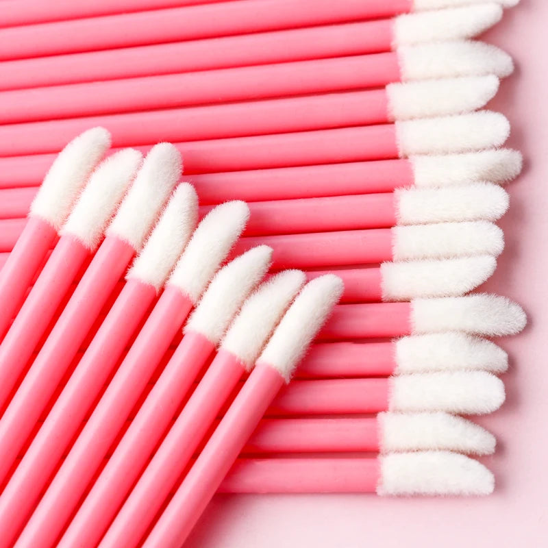 YSDO Lip Brush Eyelash 5/50/100Pcs Lipsticks Mascara Applicator Lipstick Wands Eyelashes brush Set Cosmetic Makeup Tools