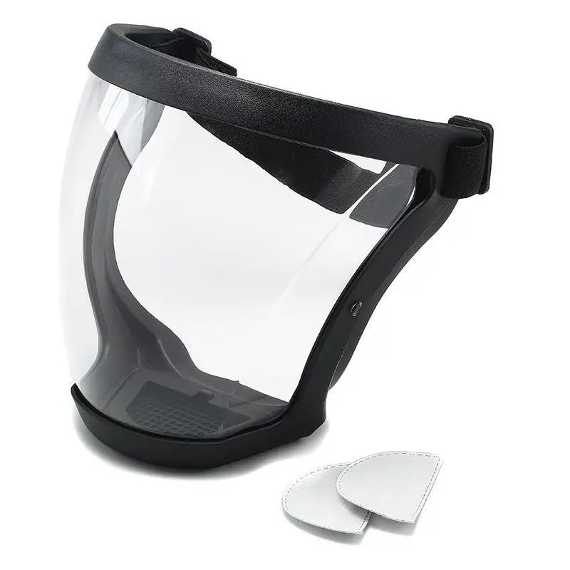Protection Mask Transparent Facial Protector Face FaceMask Protective Outdoor Safety Mask Head Cover Work Protection Splashproof