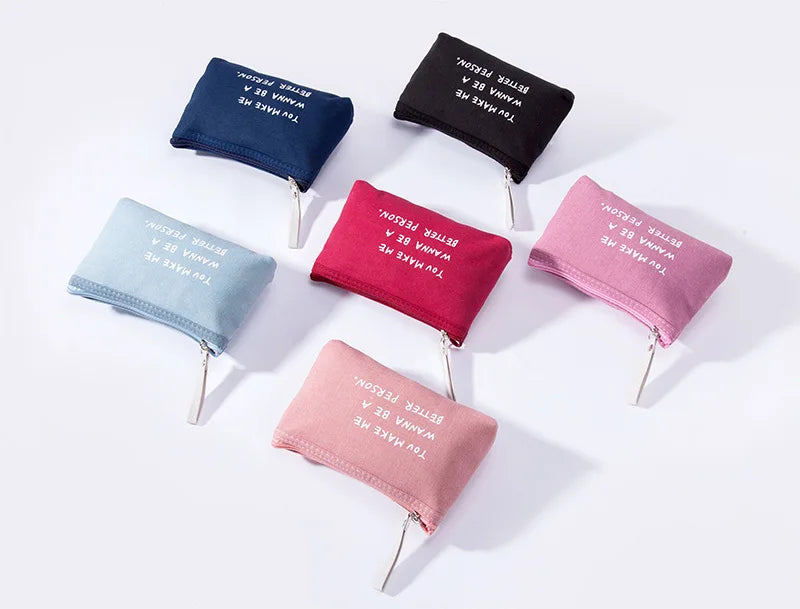 New Flower Print Canvas Women Makeup Bag Toiletries Organize Zipper Bag Travel Wash Pouch Cosmetic Bag Female Make Up Bag