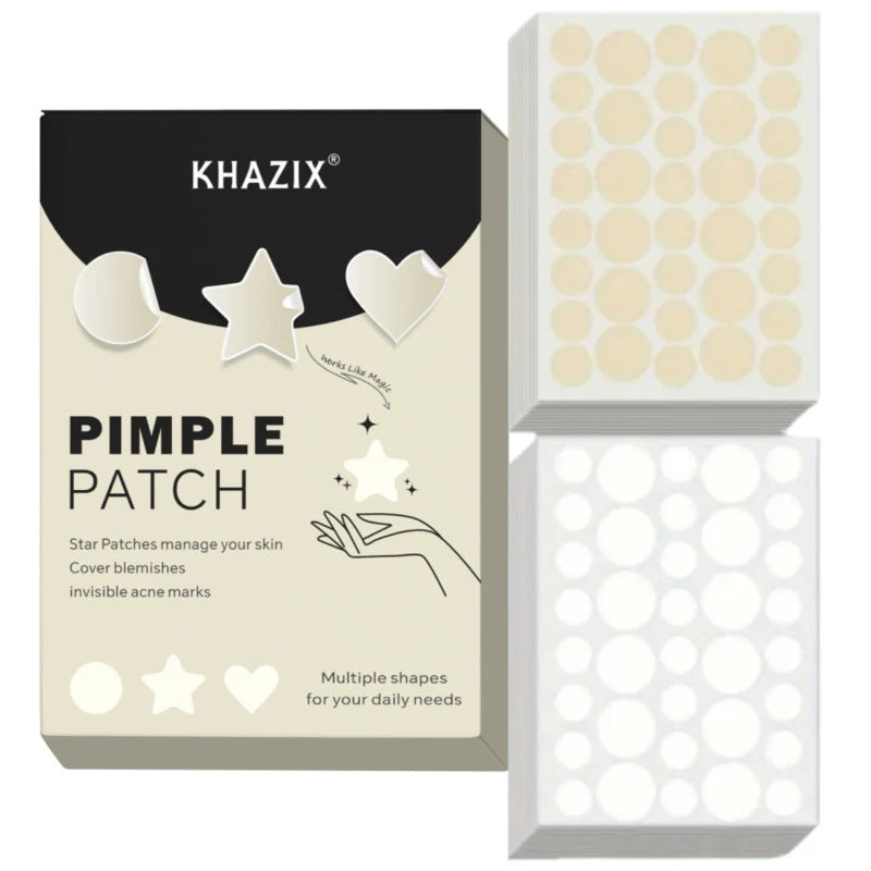 720PCS Circular Transparent And Skin Tone Acne Patches Skincare Stickers Facial Spot Covering Makeup Tools