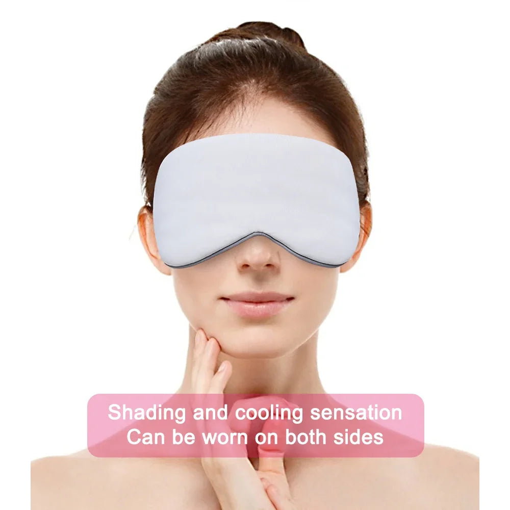 Sleep eye mask light eye mask relieves eye fatigue, soft sleep aid, travel eye mask, breathable double-sided eye mask