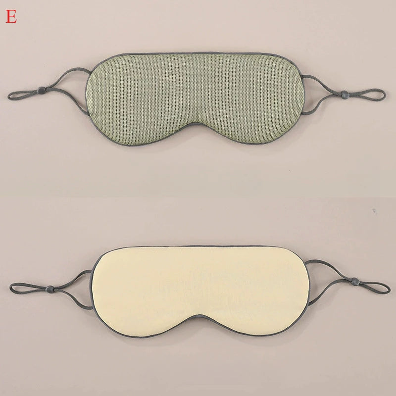 Sleep eye mask light eye mask relieves eye fatigue, soft sleep aid, travel eye mask, breathable double-sided eye mask