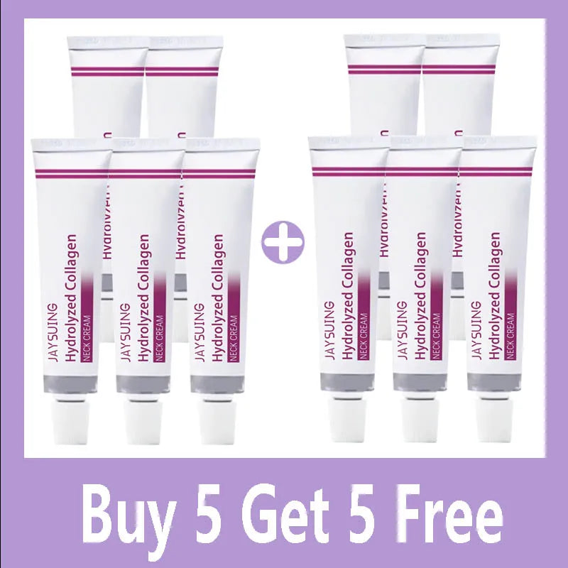 Neck Lines Protein Cream Collagen Eliminate Neck Fine Lines Anti-ageing Lift Rejuvenation Nourish Eliminate Double Chin SkinCare