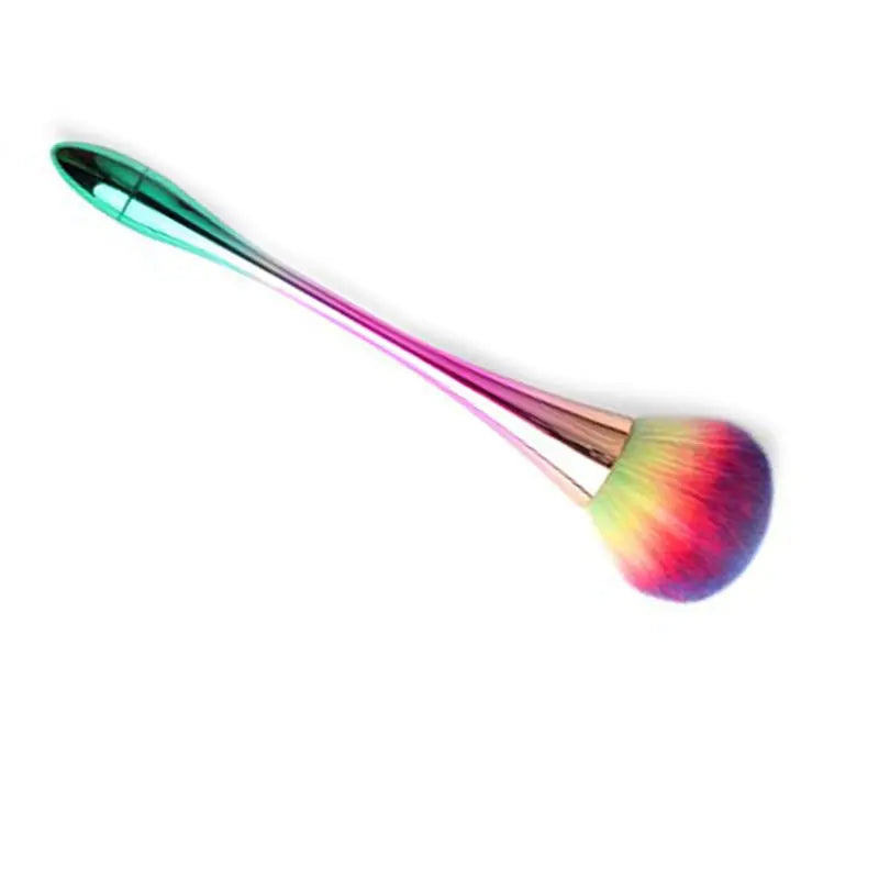 6 Styles Gold Powder Brush Professional Nail Art Make Up Brush Large Cosmetic Face Cont Cosmetic Face Cont Brocha Colorete Tools