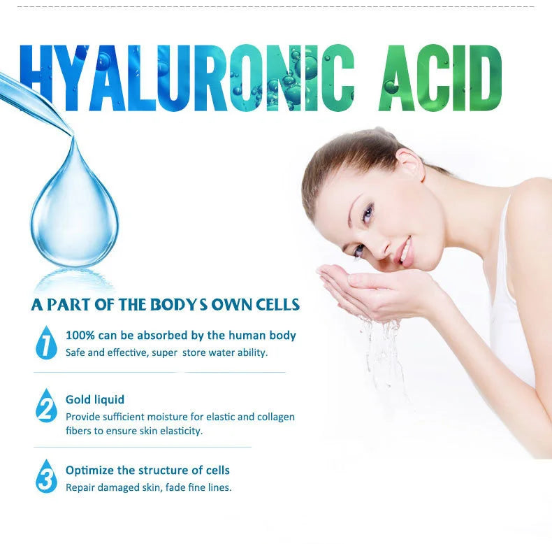 ARTISCARE Hyaluronic Acid Face Serum 4pcs/Lot for Moisturizing and Hydrating Facial HA Essence Face Care Products