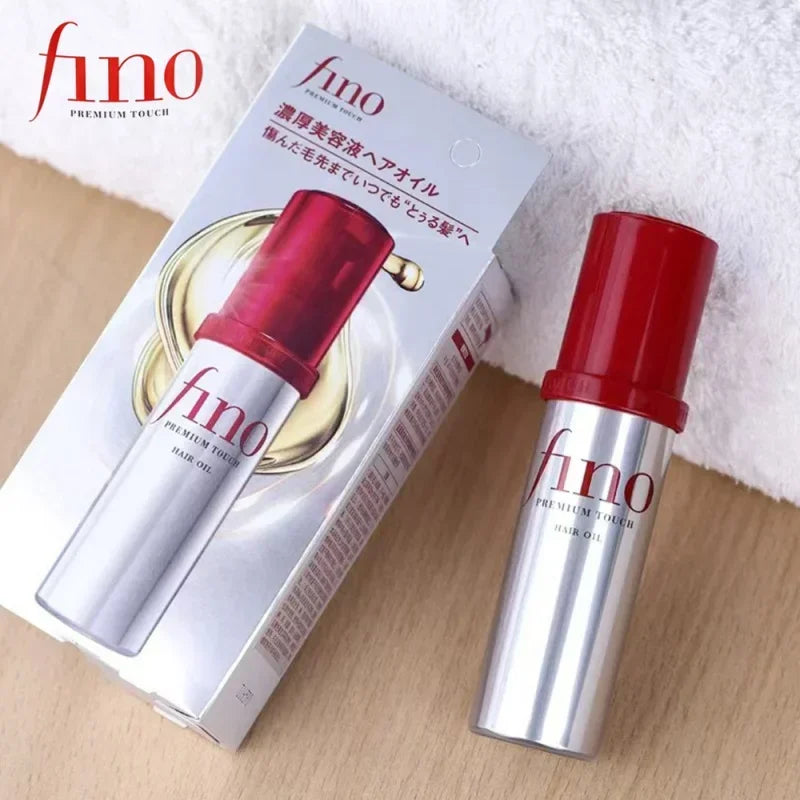 Fino Nourishing Hair Serum 70ml Lightweight Smoothing Serum for Dry/Frizzy Hair Instant Shine & Repair Hair Mask