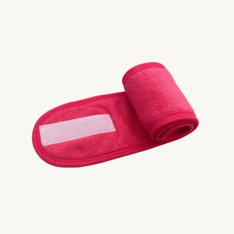 Head Bands Adjustable Wide Hairband Yoga Spa Bath Shower Makeup Wash Face Cosmetic Headband for Women Ladies Make Up Accessories