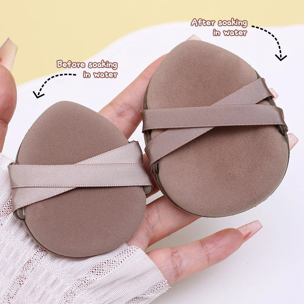 Super Soft Dry and Wet Cosmetic Puff 20PCS Thick Makeup Sponge Puff Air Cushion Powder Puffs Foundation Concealer Makeup Tools