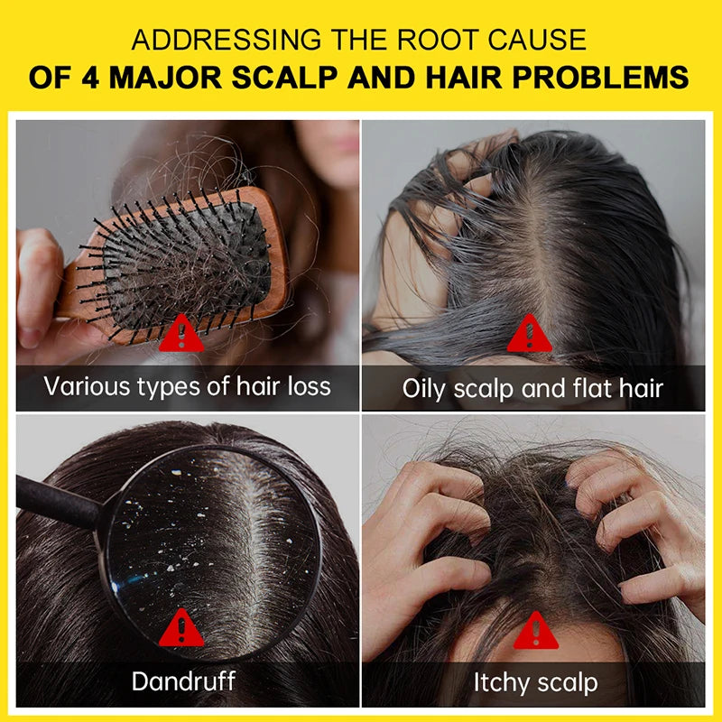 PURC Ginger Hair Mask Rosemary Hair Treatment Smoothing Repair Damaged Nourish Masks Hair Care Products