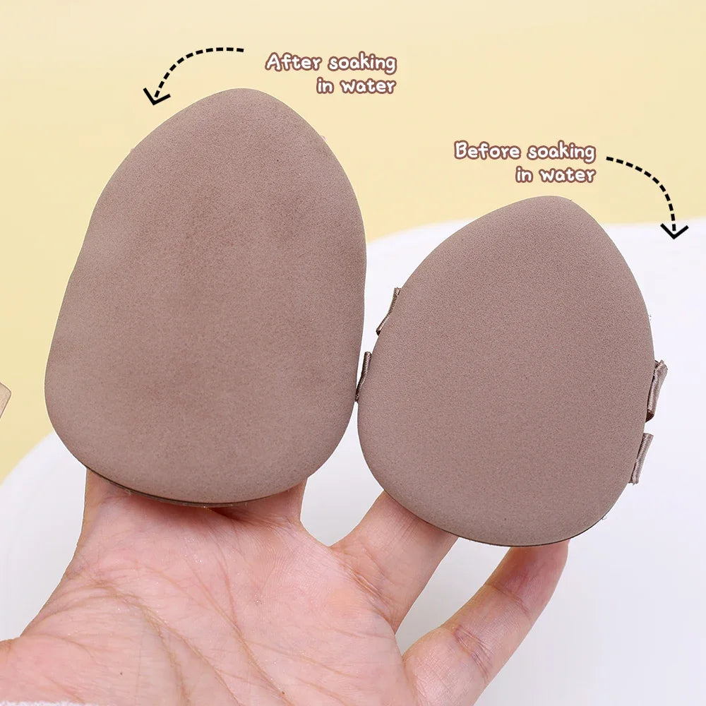 Super Soft Dry and Wet Cosmetic Puff 20PCS Thick Makeup Sponge Puff Air Cushion Powder Puffs Foundation Concealer Makeup Tools