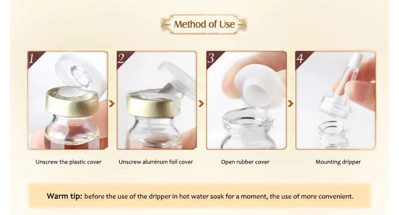 ARTISCARE Hyaluronic Acid Face Serum 4pcs/Lot for Moisturizing and Hydrating Facial HA Essence Face Care Products