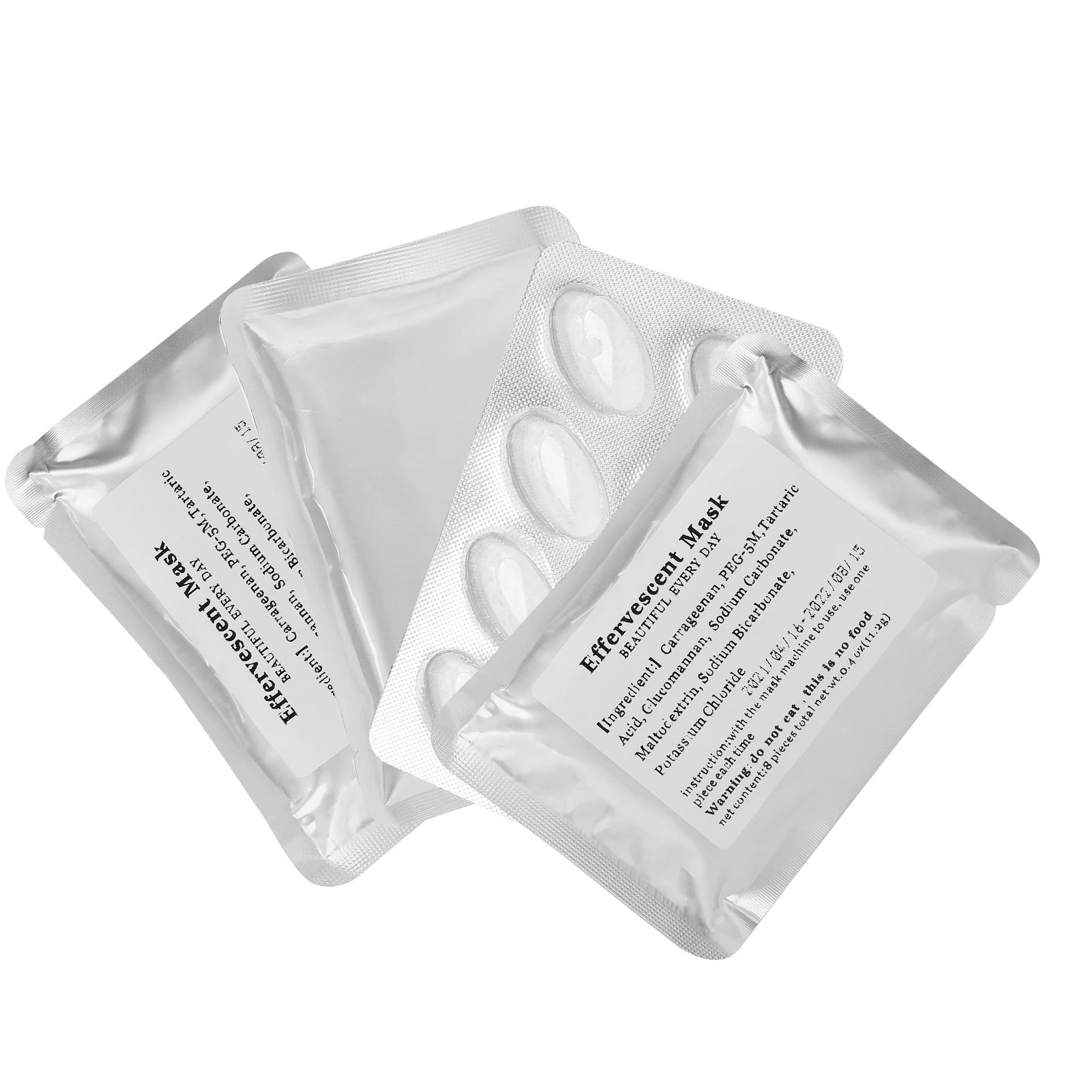 32Pcs Facial Care Collagen Capsule Mask Machine Collagen Capsule Natural Fruit Vegetable Facial Care Mask Maker Accessory