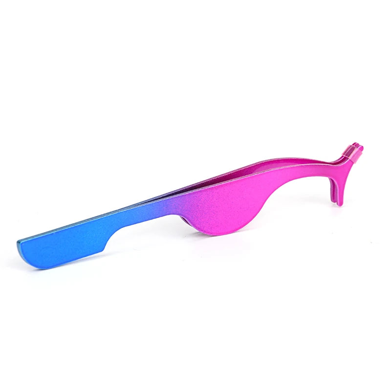 1 Pc False Eyelashes Tweezer Fake Eye Lash Applicator Makeup Tools Auxiliary Curler Mink Eyelashes Professional Tweezer Tools