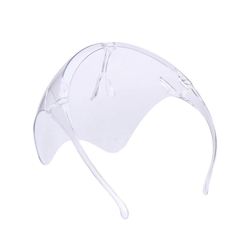 Professional Full Face Shield Nail Art Dustproof Mask HD Anti-fog Acrylic Transparent Face Protector Guard Kitchen Cooking Tool