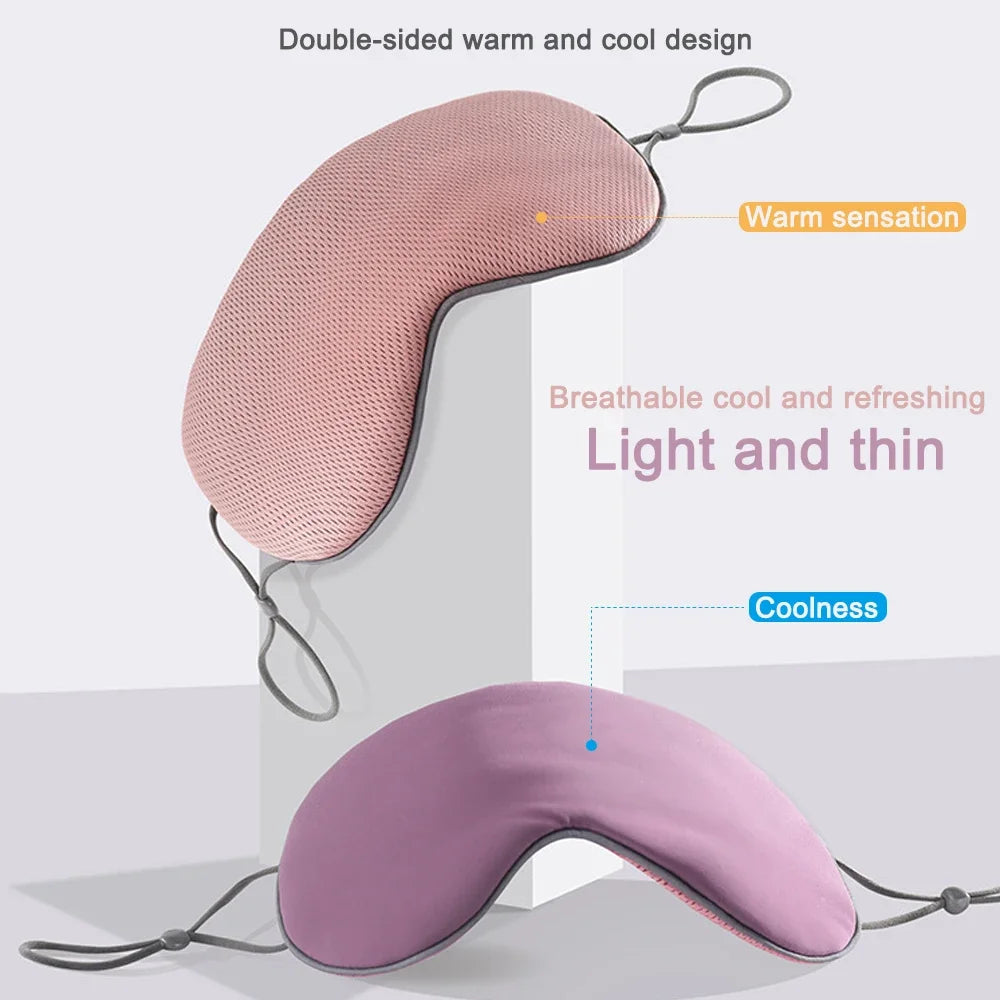 Sleep eye mask light eye mask relieves eye fatigue, soft sleep aid, travel eye mask, breathable double-sided eye mask