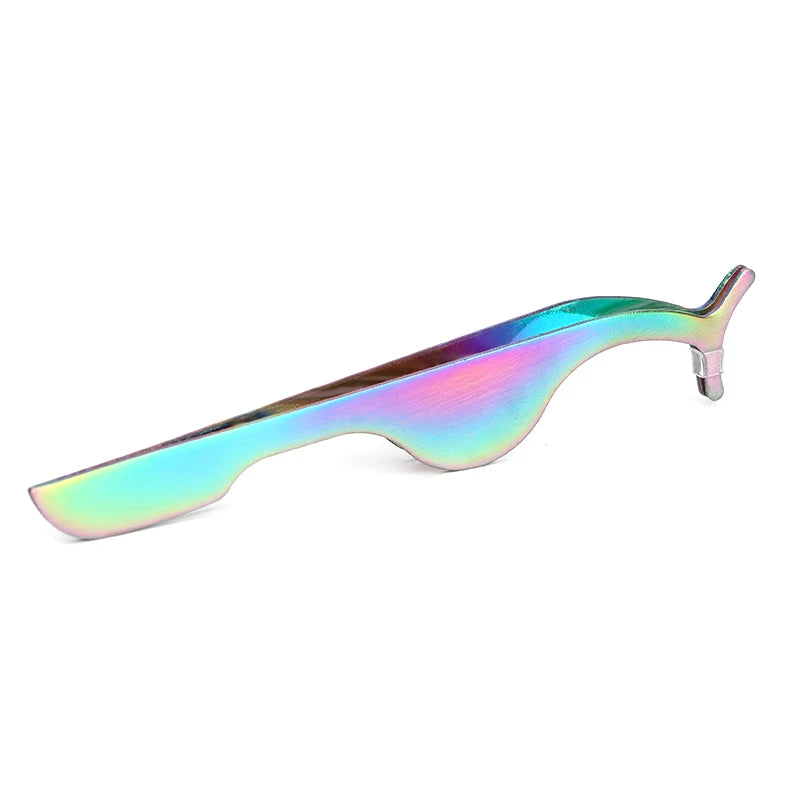 1 Pc False Eyelashes Tweezer Fake Eye Lash Applicator Makeup Tools Auxiliary Curler Mink Eyelashes Professional Tweezer Tools