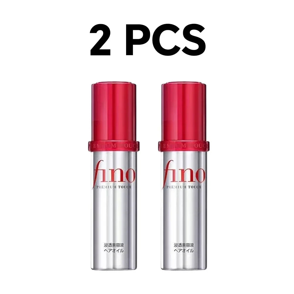 Fino Nourishing Hair Serum 70ml Lightweight Smoothing Serum for Dry/Frizzy Hair Instant Shine & Repair Hair Mask