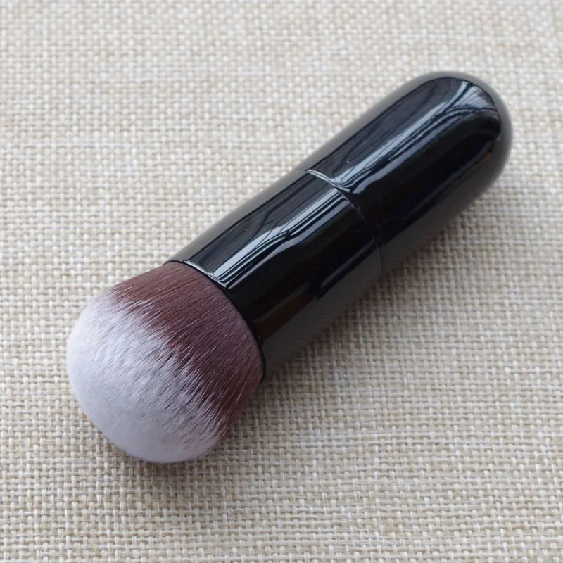 Cute Baby Professional Handmade Makeup Brushes Soft Synthetic Saikoho Goat Hair Blush Contour Foundation Brush Make up Brush