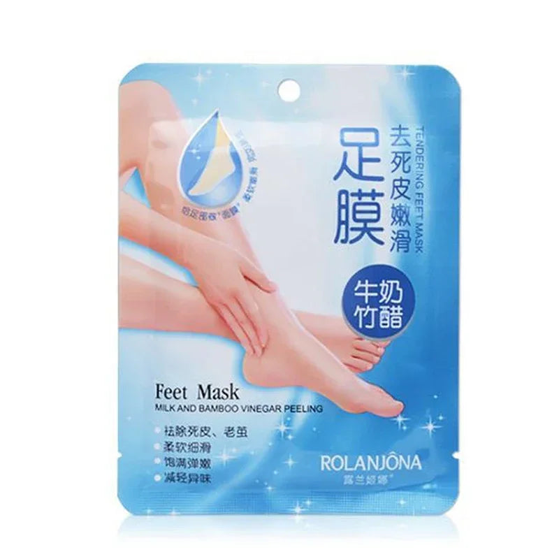 1 Pair Exfoliating Foot Masks Peeling Mask Remove Feet Dead Skin Calluses Foot Care