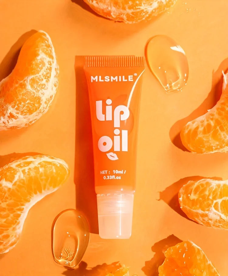 Fruit Hydrating Lip Glow Oil, Moisturizing Lip Plumper Gloss, Transparent Plumping Lip Gloss, Lip Oil, Lip Balm for Lip Care