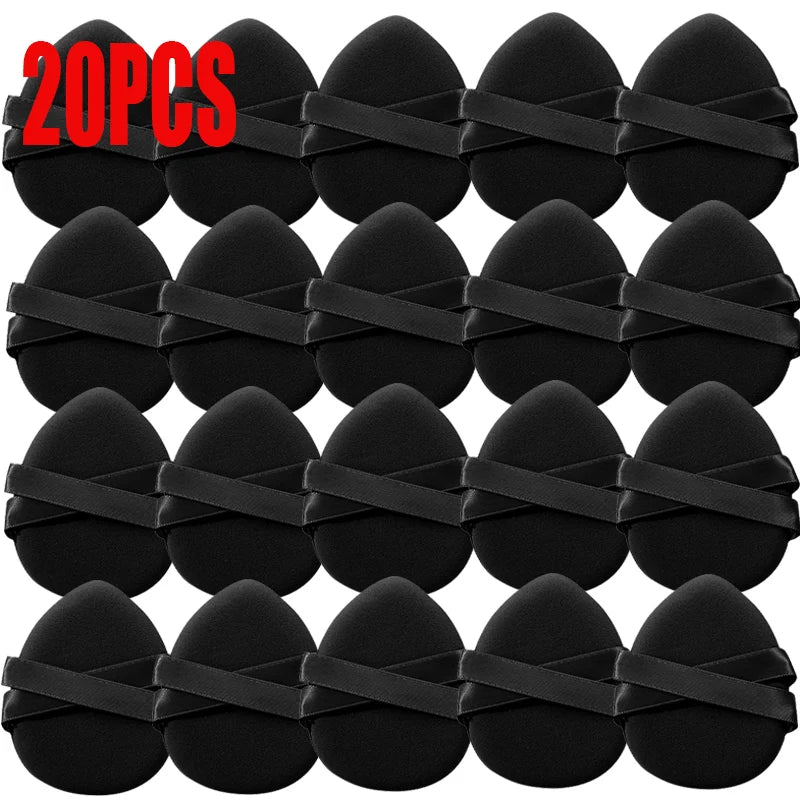 Super Soft Dry and Wet Cosmetic Puff 20PCS Thick Makeup Sponge Puff Air Cushion Powder Puffs Foundation Concealer Makeup Tools