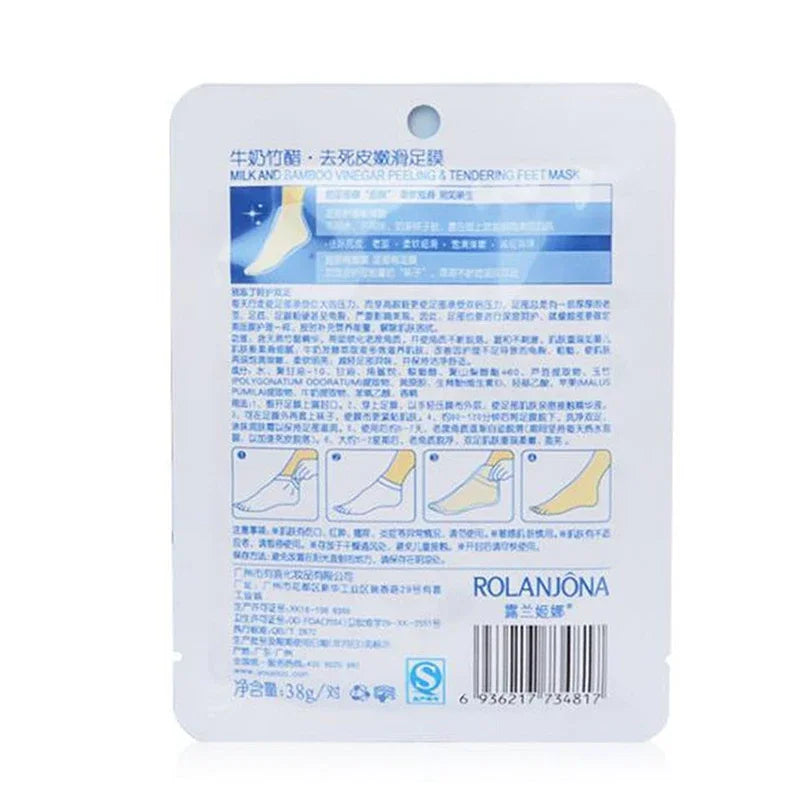1 Pair Exfoliating Foot Masks Peeling Mask Remove Feet Dead Skin Calluses Foot Care