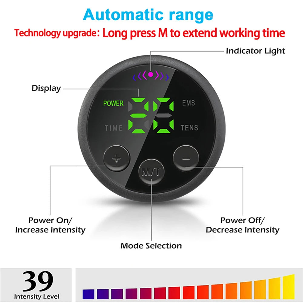 EMS Abdominal Toning Belt Abs Muscle Trainer USB ReCharge Muscle Toner Body Waist Belly Massager Weight Loss Fitness Equiment