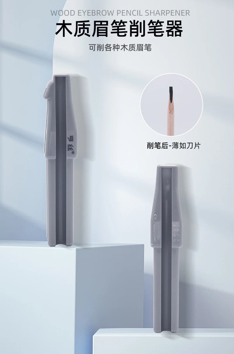 1pcs Microblading Wooden Eyebrow Pencil Sharpener Waterproof Long-lasting Semi Permanent Tattoo Makeup Tools