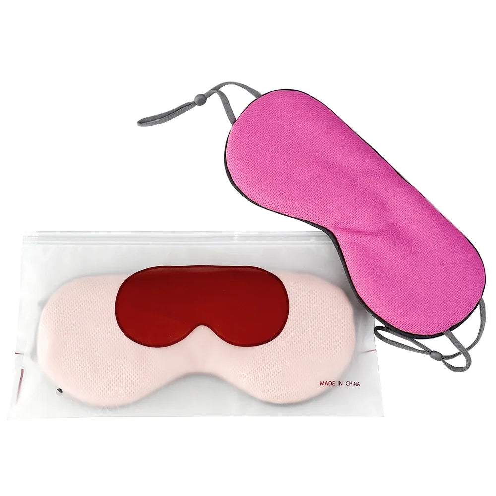 Sleep eye mask light eye mask relieves eye fatigue, soft sleep aid, travel eye mask, breathable double-sided eye mask
