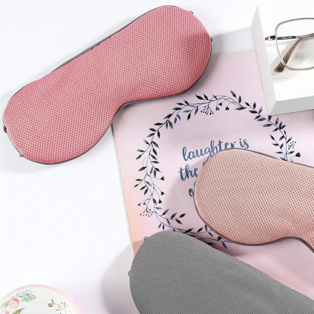 Sleep eye mask light eye mask relieves eye fatigue, soft sleep aid, travel eye mask, breathable double-sided eye mask