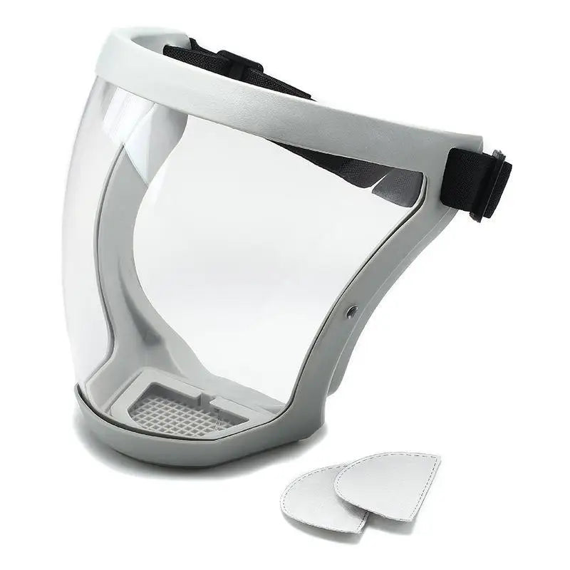 Protection Mask Transparent Facial Protector Face FaceMask Protective Outdoor Safety Mask Head Cover Work Protection Splashproof