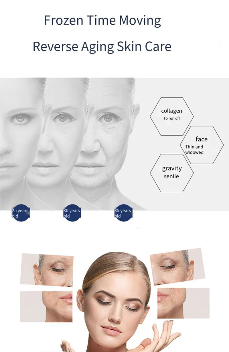 3D Hifu Hanacure Mask Facial Mask Therapy V Face Facial Lift Anti-aging Reducing Pores Fade Fine Line Korean Cosmetics