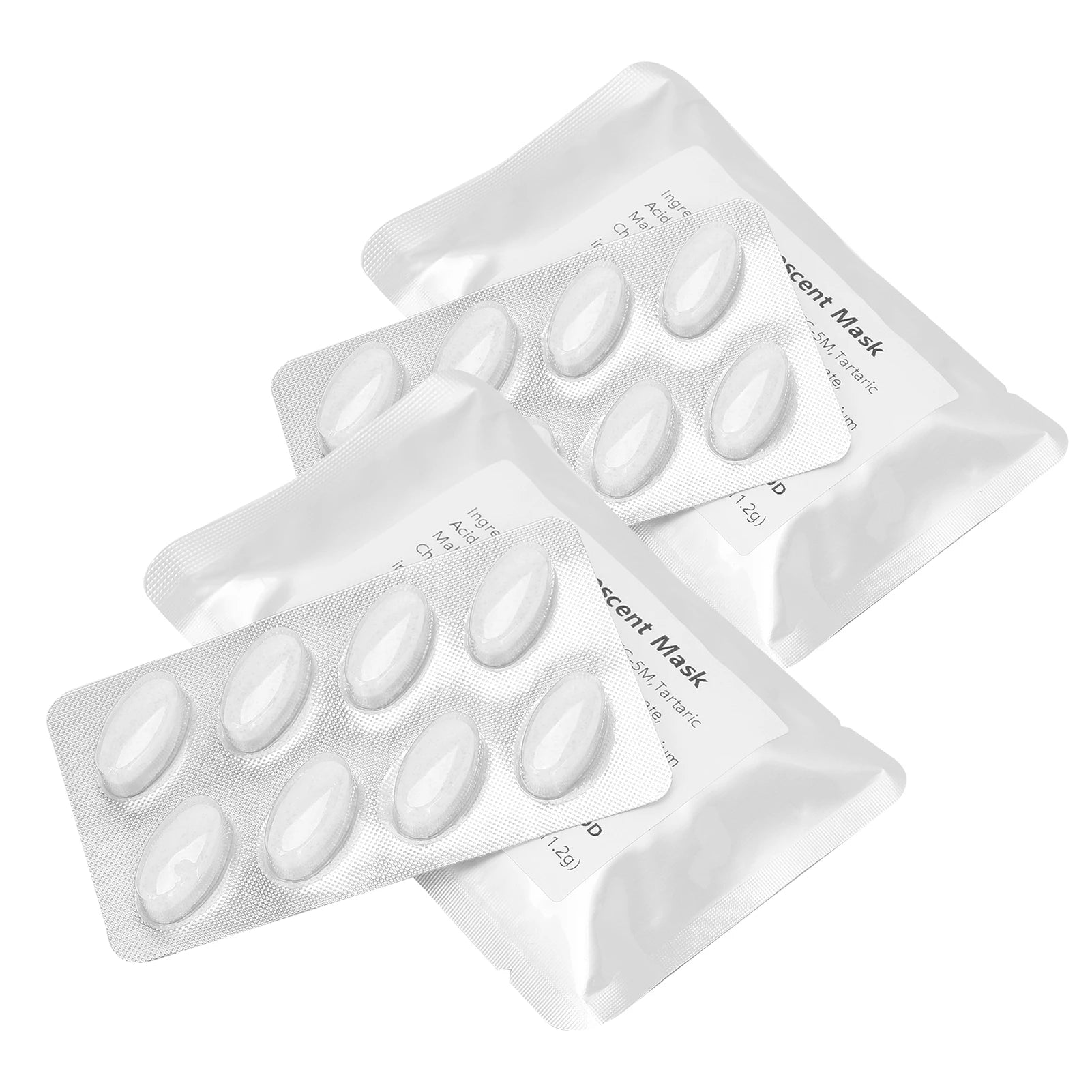 32Pcs Facial Care Collagen Capsule Mask Machine Collagen Capsule Natural Fruit Vegetable Facial Care Mask Maker Accessory