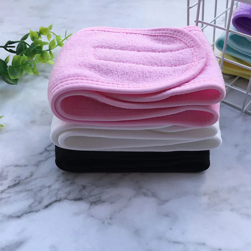 Head Bands Adjustable Wide Hairband Yoga Spa Bath Shower Makeup Wash Face Cosmetic Headband for Women Ladies Make Up Accessories