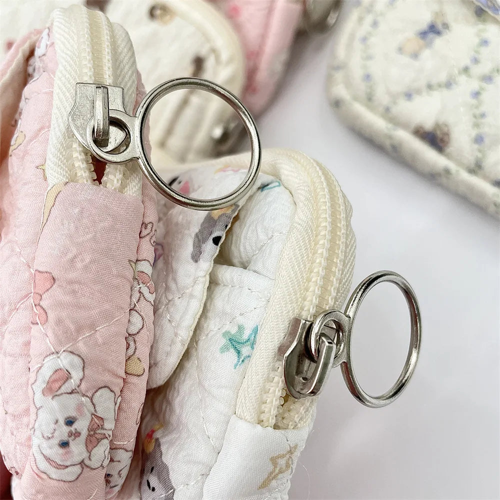 Cute Cartoon Small Travel Cosmetic Lipstick Earphone Card Portable Storage Bag Purse Women Gift Pouch In Make up Bags Organizer