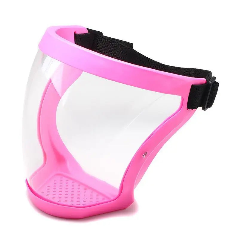 Protection Mask Transparent Facial Protector Face FaceMask Protective Outdoor Safety Mask Head Cover Work Protection Splashproof