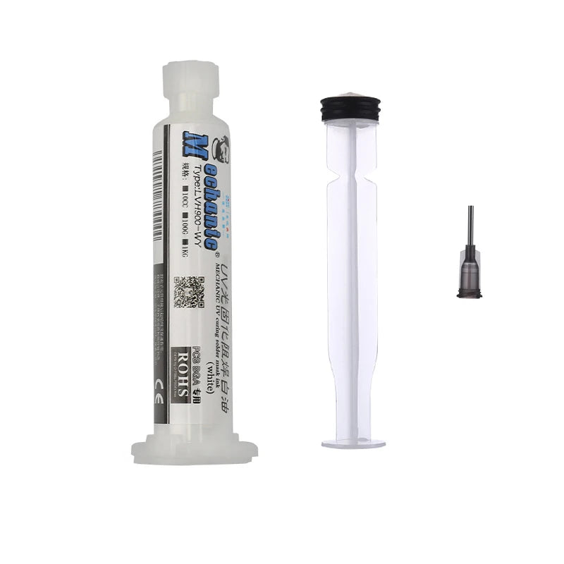MECHANIC 3-IN-1 UV Light Curing Solder Mask Ink BGA PCB Circuit Board Repair Welding Paint Green Oil Prevent Corrosive Arcing